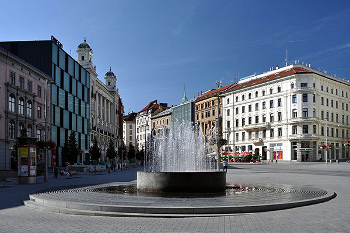 Brno, the Freedom Square